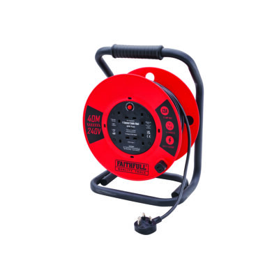 FaithfullCABLE REEL 240V 40M 13A 1.25MM CABLE HD
