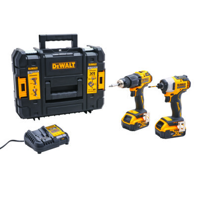 DeWALT 18V COMBI AND IMPACT DRIVER 2 X 5AH BATTS