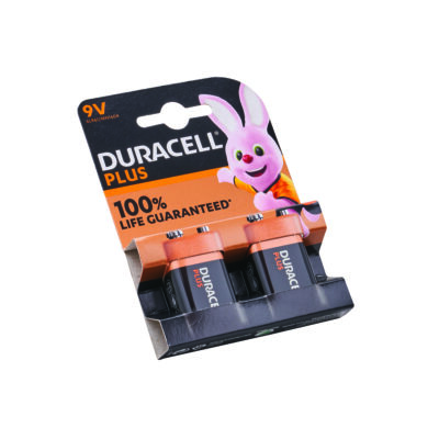Duracell Plus Power 9V 2pk