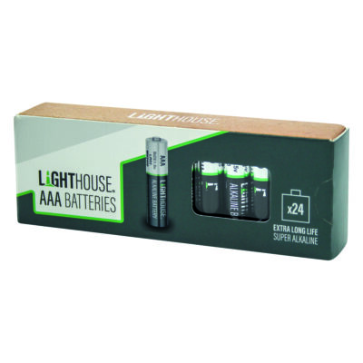 L/H  ALKALINE BATTERIES AAA-LR6 (24)