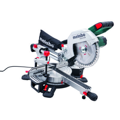 Metabo KGS 216 M 240V, 8” Single Bevel Sliding Mitre Saw
