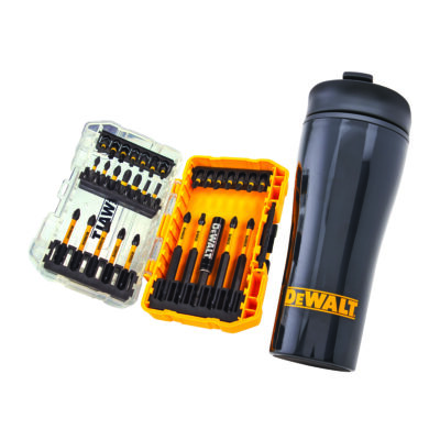 DeWALT 32 PC FLEX TORQ SET + MUG