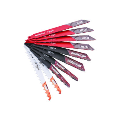 Faithfull 10PC SABRE SAW SET 150MM carded
