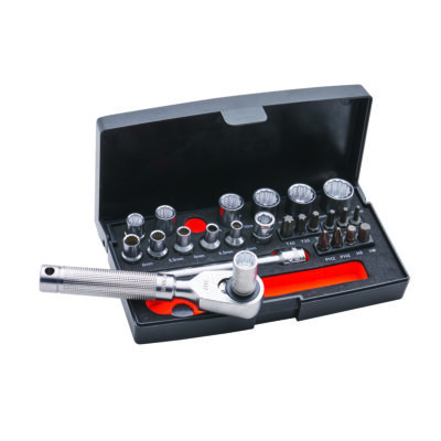 Bahco 1/4" Socket Set - Black Edition