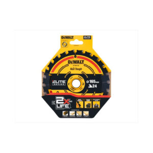 Dewalt DT10624-QZ 165mm x 20mm 24T ELITE Framing Saw Blade