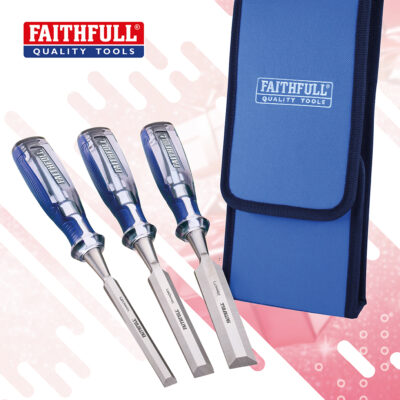 Faithfull 3 Piece Chisel Set