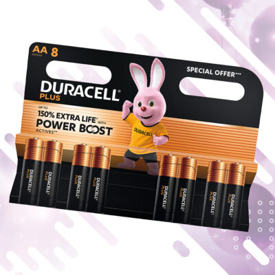 Duracell AA Battery Pack (8 Pack)