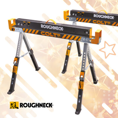 Roughneck Colt Folding Saw Horse Twin Pack