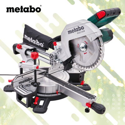 Metabo 216mm Laser Cut Sliding Mitre Saw