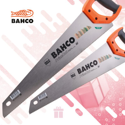 Bahco 550mm (22in) Hardpoint Saw Twin Pack