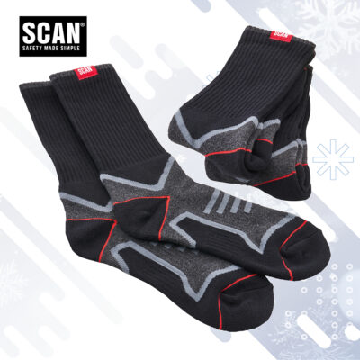 Scan Work Socks Triple Pack